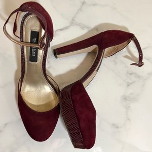 WHBM Maroon Heels